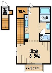 ガルデンハイムの物件間取画像